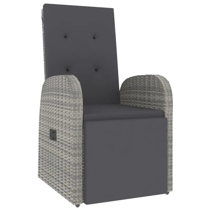 Elegante tuinset met poly rattan en materiaal vulling voor optimaal comfort - Tuinsets