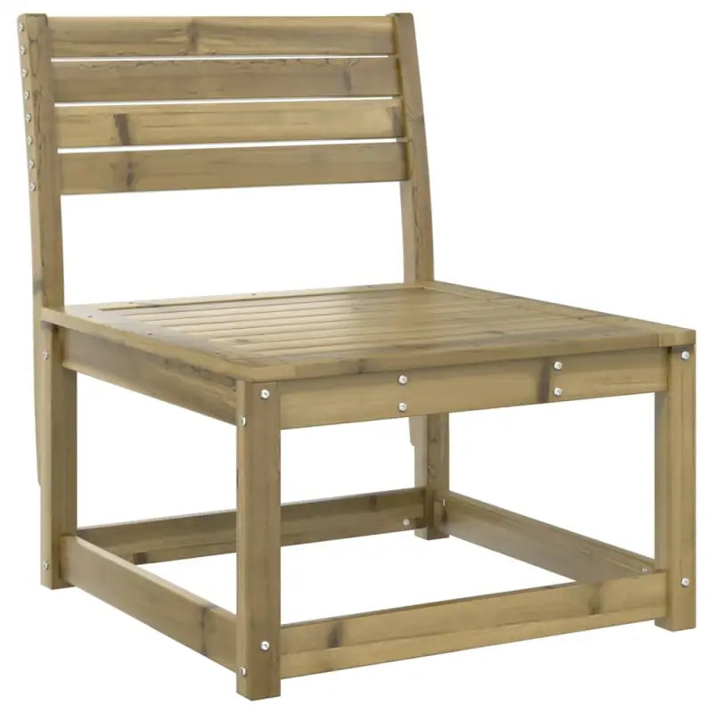 Elegante tuinset van geïmpregneerd grenenhout voor ontspanning - Tuinsets