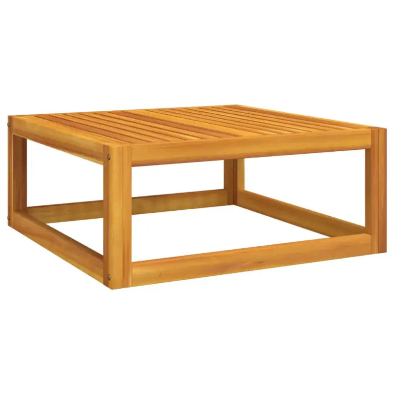 Elegante tuinset van massief acaciahout met comfortabele afmetingen rugkussen - Tuinsets