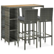 Elegante tuinset van poly rattan voor buitengebruik - Tuinsets