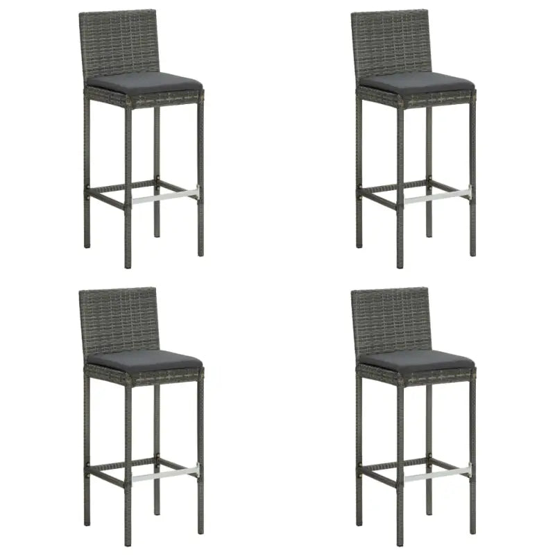 Elegante tuinset van poly rattan voor buitengebruik - Tuinsets