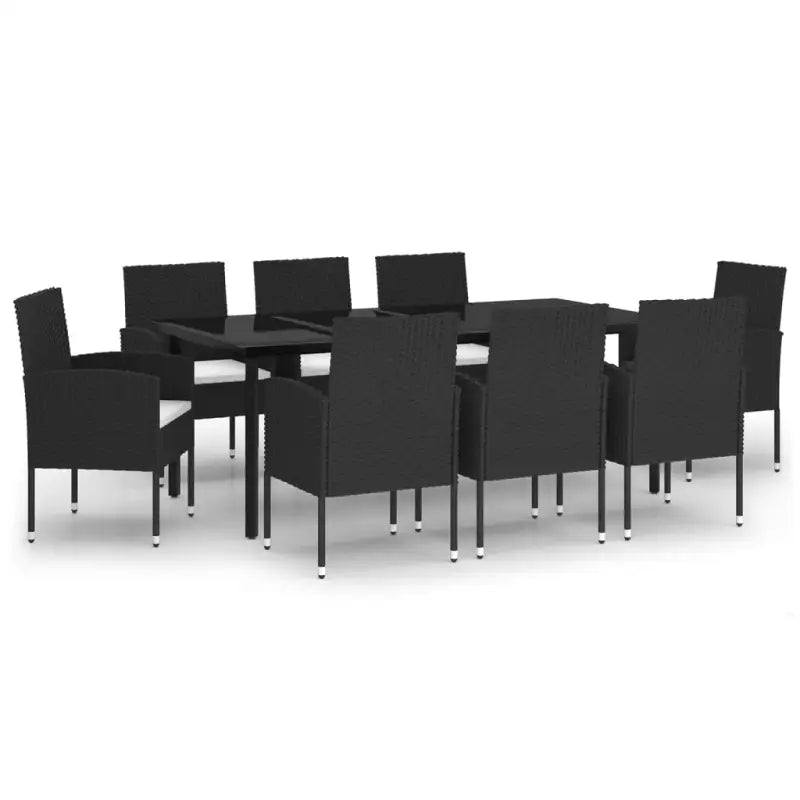Elegante tuinset voor buiten met stevig stalen frame - Tuinsets