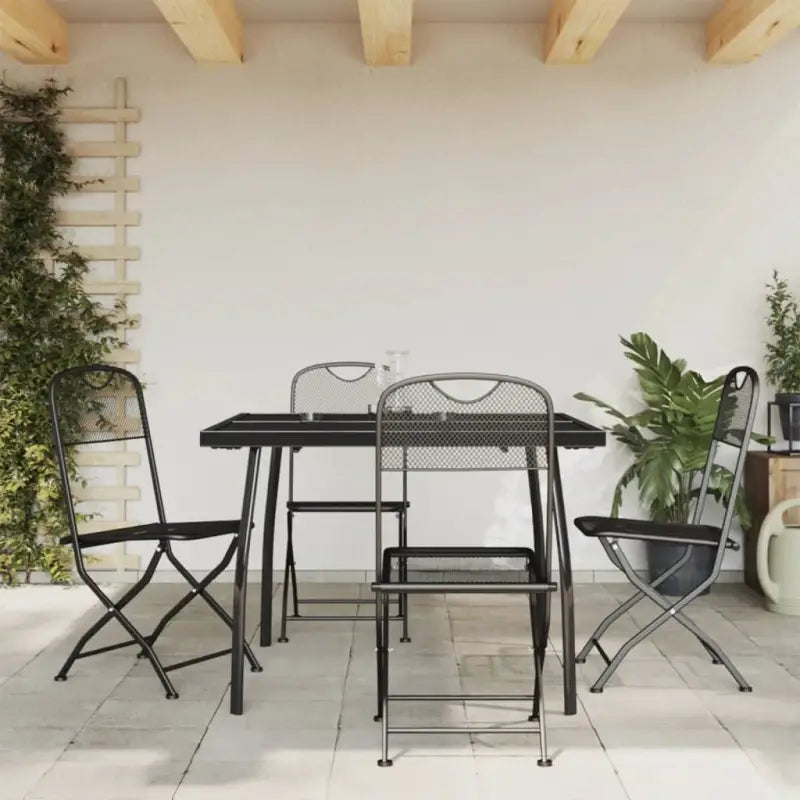Elegante tuinset voor genieten in je tuin of terras - 100 cm tafellengte - Tuinsets