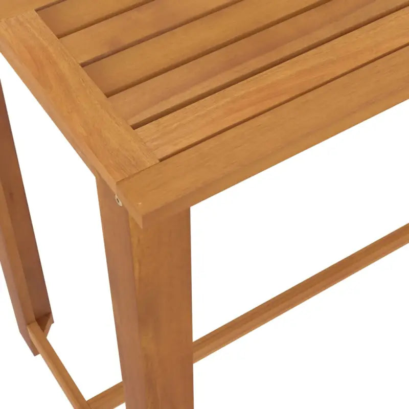 Elegante tuinstoelset met massief acaciahout en olieafwerking - Tuinsets