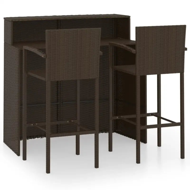 Elegante waterbestendige tuinbarset voor terras en patio - Tuinsets