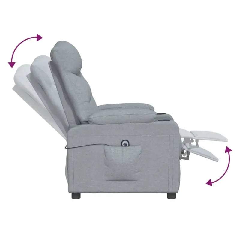 Elektrisch verstelbare fauteuil voor ultiem comfort en ontspanning - Fauteuils & Relaxfauteuils