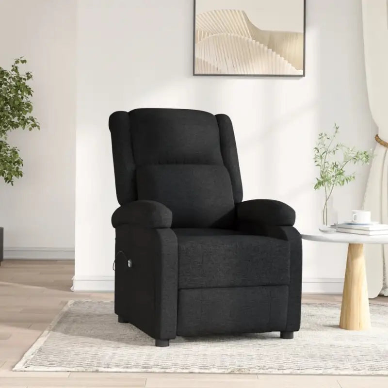 Elektrisch verstelbare fauteuil voor ultiem relaxen - Zwart / 1 - Fauteuils & Relaxfauteuils