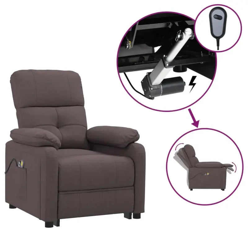 Elektrisch verstelbare massagefauteuil voor verminderde fysieke belasting - Elektrische massagestoelen