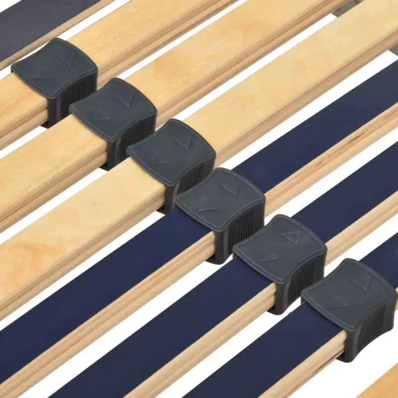 Elektrische lattenbodem met massief beukenhouten frame en dubbele latten - Bedden & bedframes
