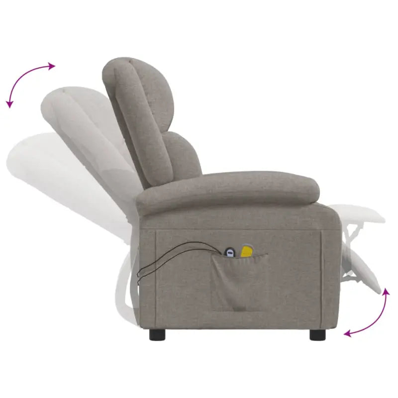 Elektrische massagestoel met verstelbare functies voor ultiem relaxen - Elektrische massagestoelen