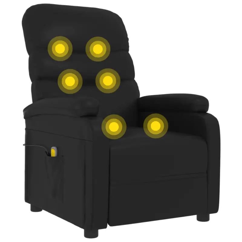 Elektrische massagestoel met verstelbare rug en voetensteun - Elektrische massagestoelen