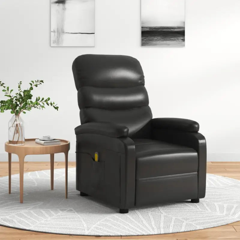 Elektrische massagestoel met verstelbare rug en voetensteun - Elektrische massagestoelen