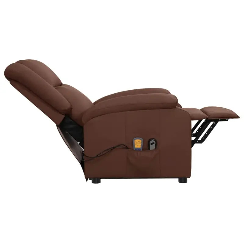 Elektrische massagestoel met verstelbare rug en voetensteun - Elektrische massagestoelen