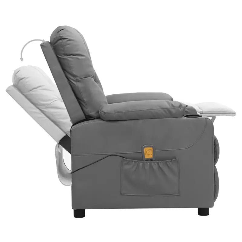 Elektrische massagestoel Met Verstelbare Rug en Voetensteun - Elektrische massagestoelen