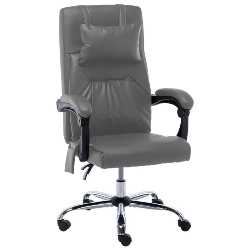 Ergonomische kantoorstoel met massage- en ligfunctie - Antraciet / 1 / Zonder voetensteun - Bureaustoelen