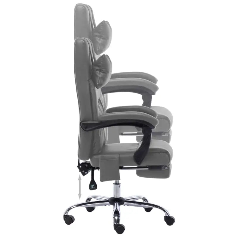 Ergonomische kantoorstoel met massage- en ligfunctie - Bureaustoelen