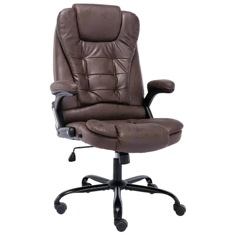 Ergonomische kantoorstoel met massage- en ligfunctie - Donkerbruin / 1 / zonder massagefunctie - Bureaustoelen