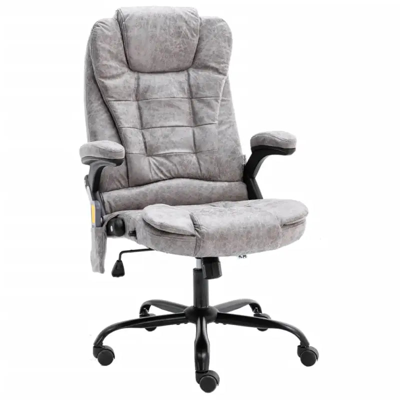 Ergonomische kantoorstoel met massage- en ligfunctie - Lichtgrijs / 1 / met massagefunctie - Bureaustoelen