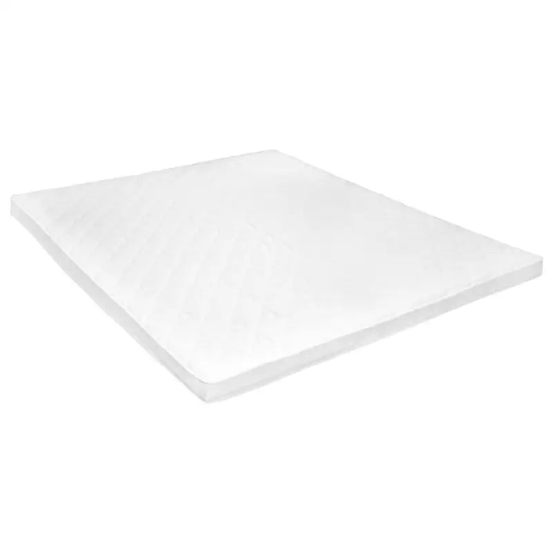 Extra zacht dekmatras met laag schuim en wasbare hoes - 160 x 200 cm - Dekmatrassen