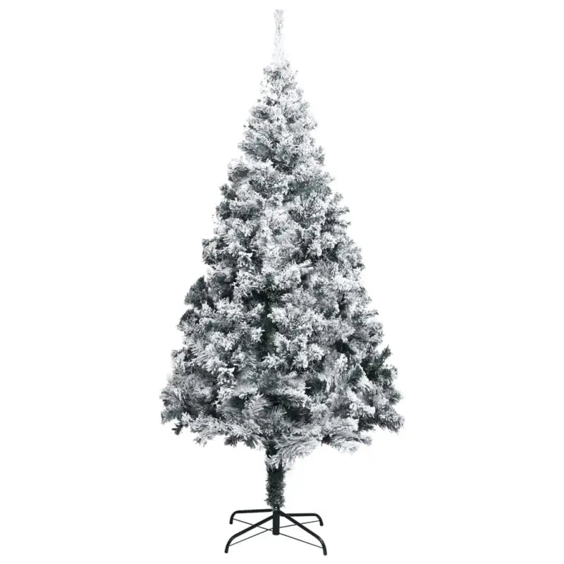 Extragrote kunstkerstboom met sneeuwvlokken voor een echte kerst sfeer - Kerstbomen