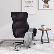 Fauteuil met optimaal zitcomfort en graden draaibaar voor ontspanning - Zwart / 1 / Zonder voetensteun - Fauteuils &