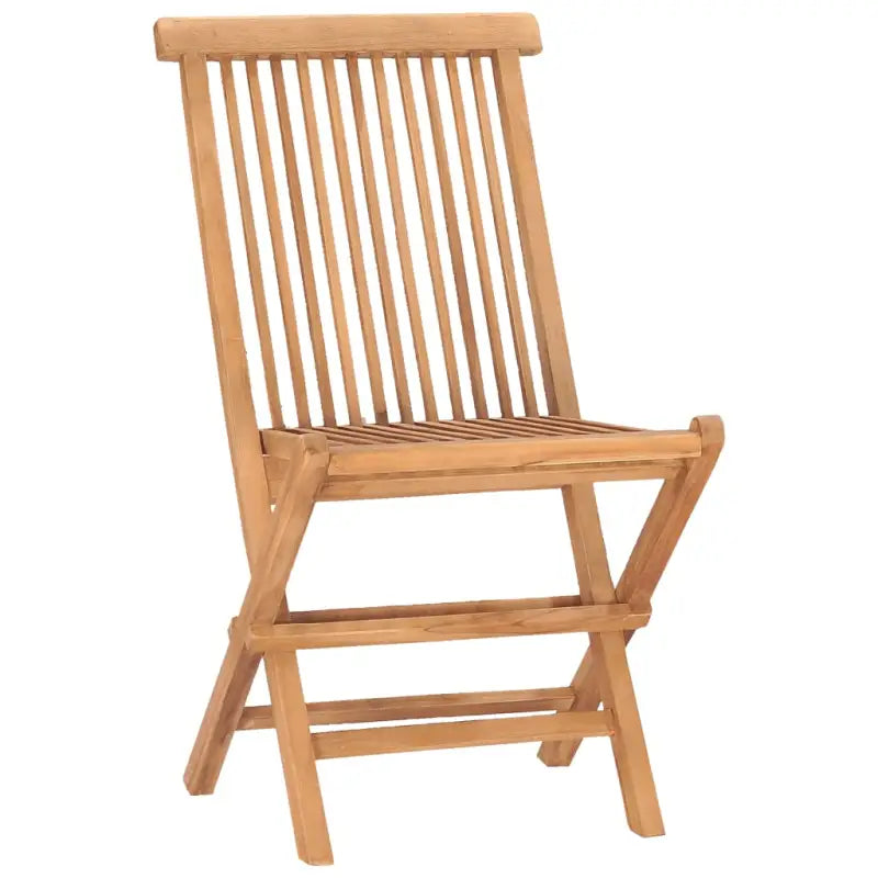 Fijn geschuurd teakhouten tuinset met grote afmetingen tafel en stoelen - Grijs - Tuinsets