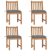Fijn geschuurde houten tuinstoelen set voor in de tuin of op terras - Tuinstoelen