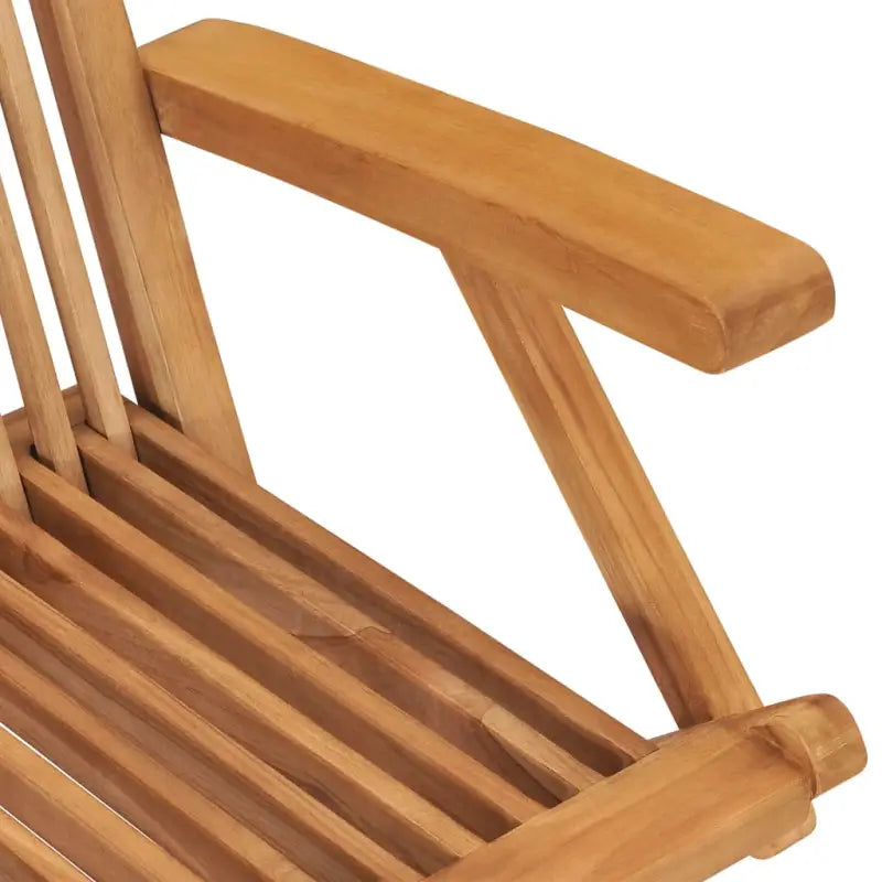 Fijn geschuurde houten tuinstoelen set voor terras en tuin - Tuinstoelen