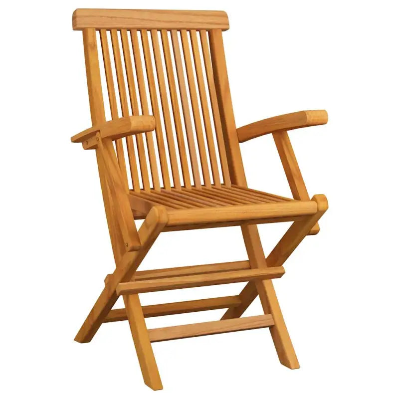 Fijn geschuurde houten tuinstoelen set voor tuin en terras - Tuinstoelen