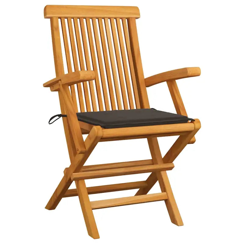 Fijn geschuurde houten tuinstoelen set voor tuin en terras - Tuinstoelen