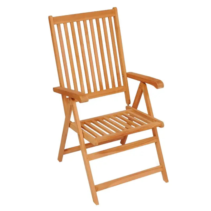 Fijn geschuurde houten tuinstoelen voor ontspanning en gezelligheid - Tuinstoelen