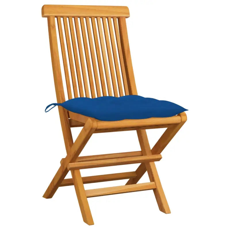 Fijn geschuurde Inklapbare Houten Tuinstoelen met Elegant Design - Tuinstoelen