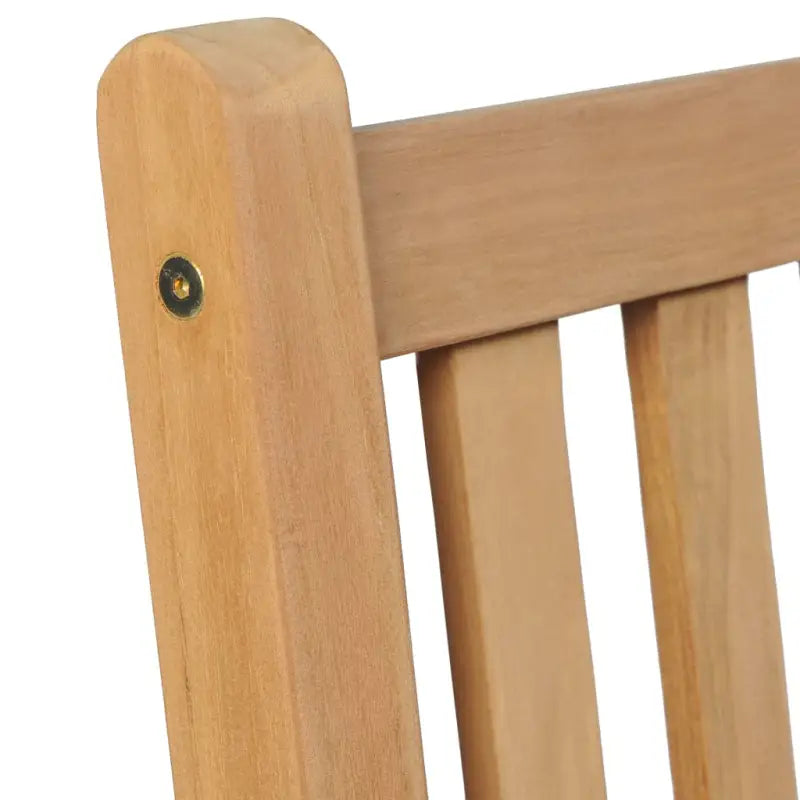 Fijn geschuurde tuinstoelen van duurzaam teakhout voor buitenruimte - Tuinstoelen