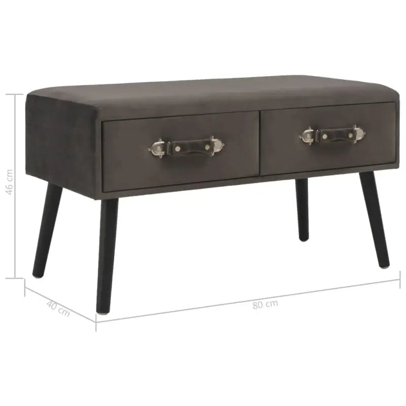 Fluwelen salontafel met massief grenenhout voor een luxe interieur - Salontafels