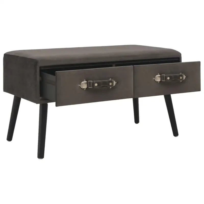 Fluwelen salontafel met massief grenenhout voor een luxe interieur - Salontafels