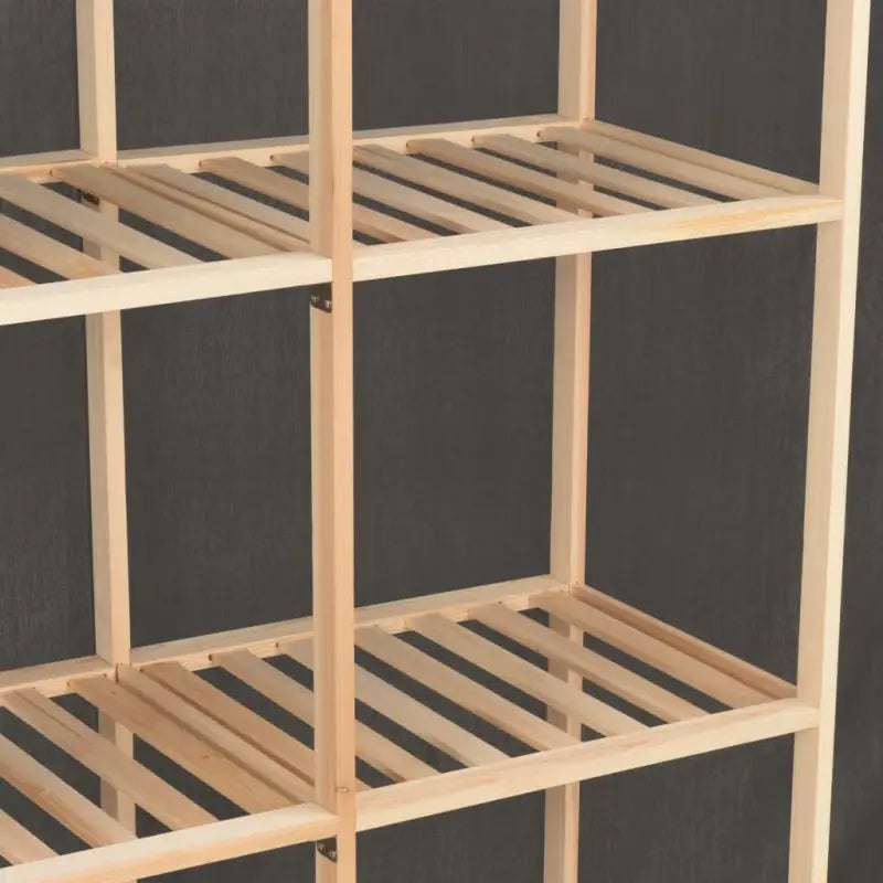 Functionele Kledingkast met Warm en Decoratief Ontwerp - Kledingkasten