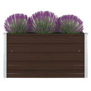 Gegalvaniseerd Staal Verhoogd Tuinbed voor Planten en Groenten - Bloempotten & plantenbakken