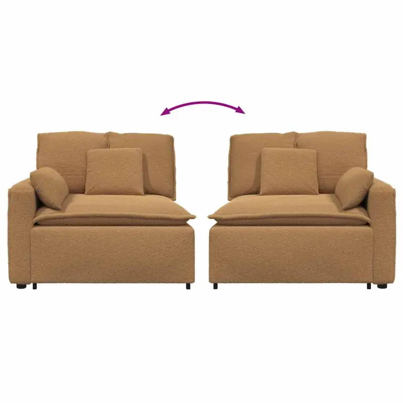 Gekrulde wolachtige bankelementen voor dagelijks gebruik en elegant design - Bankelementen