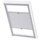 Geplooid rolgordijn voor Velux met meegeleverde montageaccessoires - Wit / u08/808 - Jaloezieën & rolgordijnen