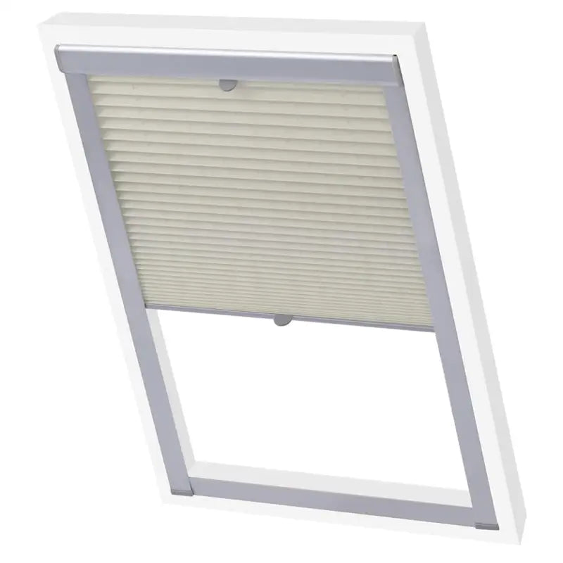 Geplooid rolgordijn voor Velux met meegeleverde montageaccessoires - Jaloezieën & rolgordijnen