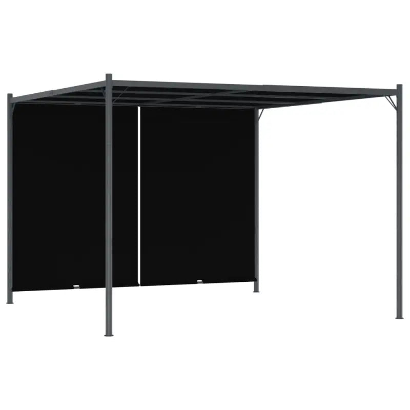 Gepoedercoat Staal Tuinbogen en Pergola voor Schaduw en Bescherming - Antraciet / 1 - Tuinbogen latwerk & pergola’s