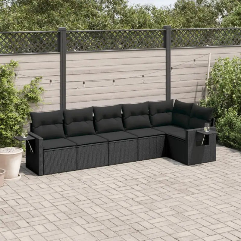 Gepoedercoat staal tuinset in grijs materiaal met perfecte afmetingen - Zwart / Zonder tafel - Tuinsets
