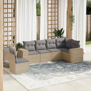 Gepoedercoat stalen tuinset met waterdichte tas en beige materiaal - Tuinsets