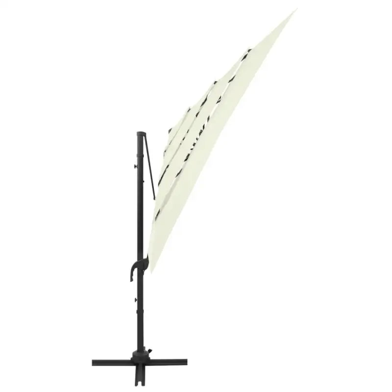 Gepoedercoate aluminium parasol met UV- en vochtbescherming - Parasols en zonneschermen