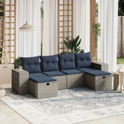 Gepoedercoaten loungeset in grijs materiaal met ideale afmetingen - Tuinsets