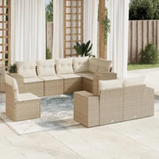 Gepoeedercoat staal tuinset met beige materiaal voor buitenplezier - Tuinsets