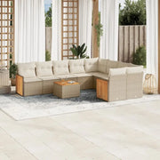Gepolijst tuinsets met beige materiaal en gepoedercoat staal afmetingen - Tuinsets