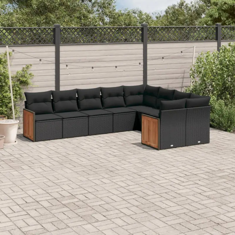 Gepolijst tuinsets met beige materiaal en gepoedercoat staal afmetingen - Zwart / Zonder tafel - Tuinsets