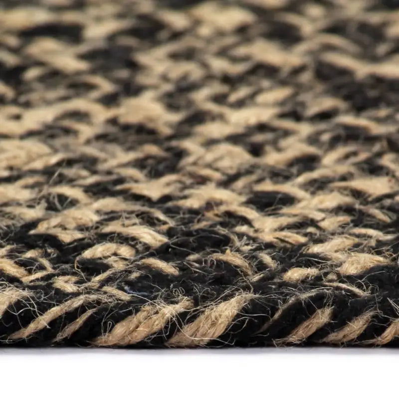 Gevlochten jute vloerkleed voor een natuurlijke en rustieke uitstraling - Vloerkleden