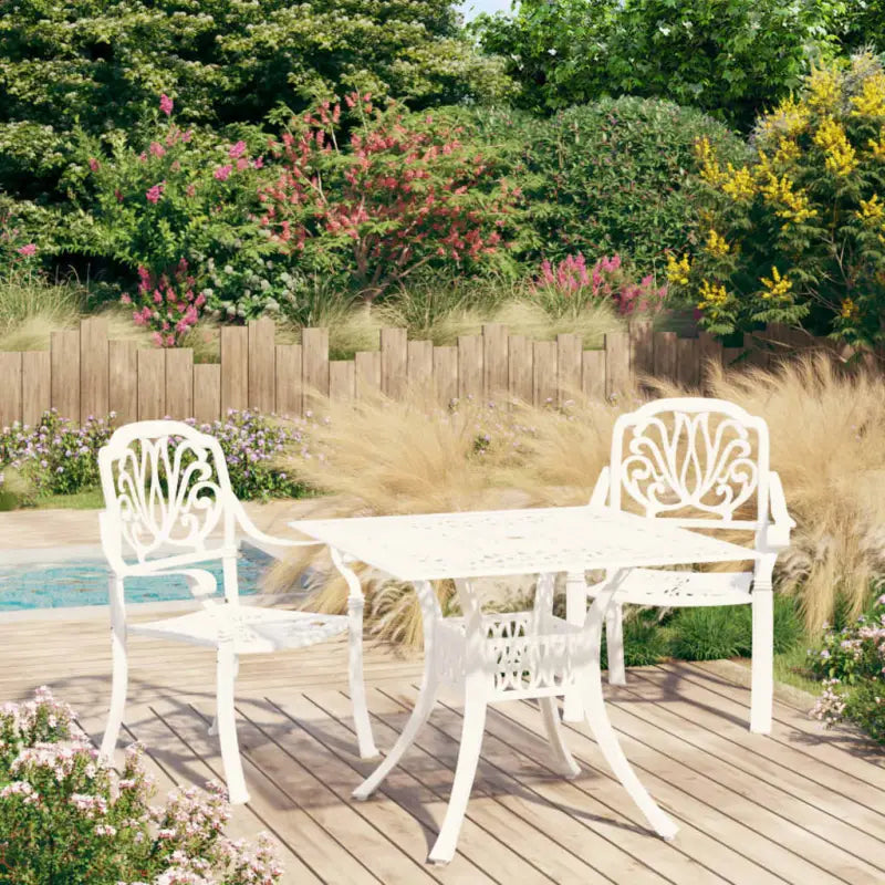 Gietaluminium Tuinset met Zitcomfort voor Binnen en Buiten - Tuinsets